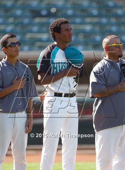 Thumbnail 3 in Laguna Creek vs. Sheldon (@ Raley Field) photogallery.