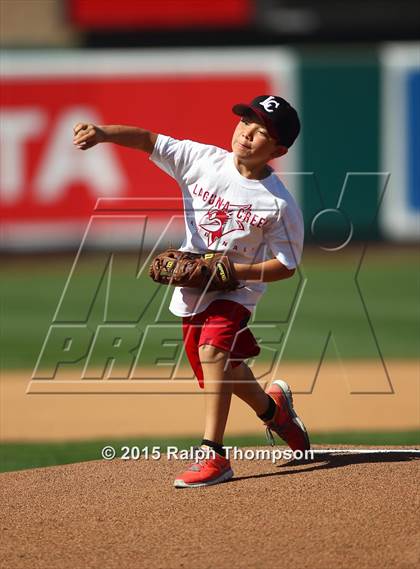 Thumbnail 2 in Laguna Creek vs. Sheldon (@ Raley Field) photogallery.