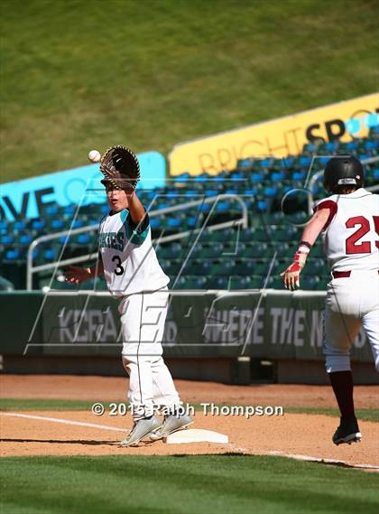 Thumbnail 2 in Laguna Creek vs. Sheldon (@ Raley Field) photogallery.