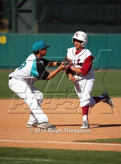 Thumbnail 2 in Laguna Creek vs. Sheldon (@ Raley Field) photogallery.