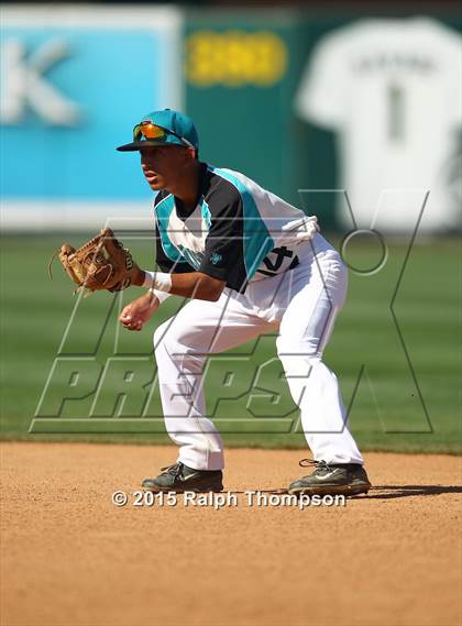Thumbnail 3 in Laguna Creek vs. Sheldon (@ Raley Field) photogallery.