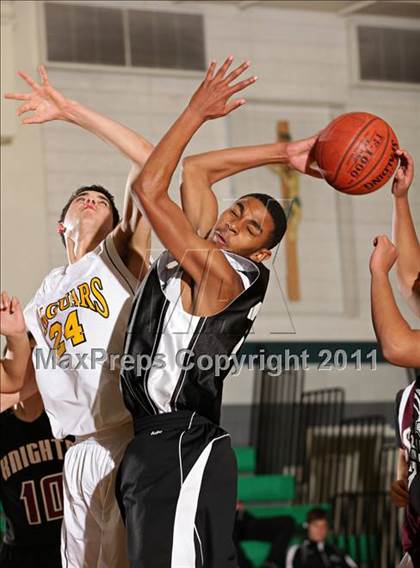 Thumbnail 1 in Sherman Oaks CES vs Huntington Park College-Ready Academy  (Tip-Off Classic) photogallery.