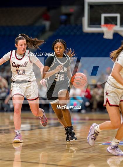 Thumbnail 1 in Clark vs Coppell (UIL 6A Basketball State Semifinal) photogallery.