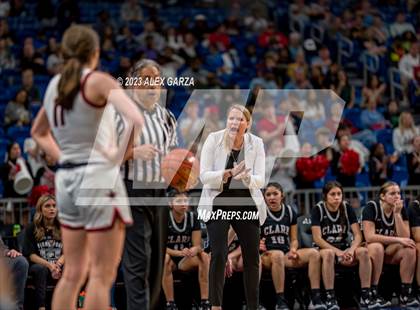 Thumbnail 1 in Clark vs Coppell (UIL 6A Basketball State Semifinal) photogallery.