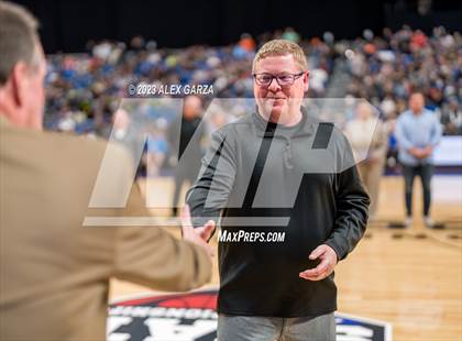 Thumbnail 1 in Clark vs Coppell (UIL 6A Basketball State Semifinal) photogallery.