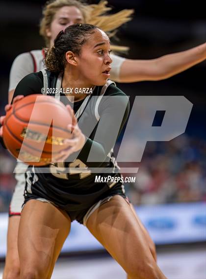 Thumbnail 2 in Clark vs Coppell (UIL 6A Basketball State Semifinal) photogallery.