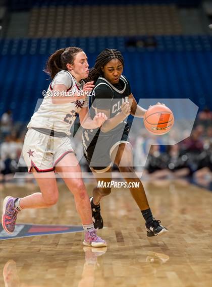 Thumbnail 2 in Clark vs Coppell (UIL 6A Basketball State Semifinal) photogallery.