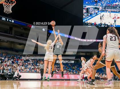 Thumbnail 2 in Clark vs Coppell (UIL 6A Basketball State Semifinal) photogallery.