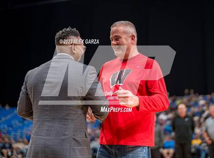 Thumbnail 3 in Clark vs Coppell (UIL 6A Basketball State Semifinal) photogallery.