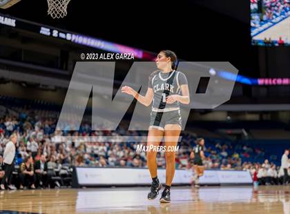Thumbnail 3 in Clark vs Coppell (UIL 6A Basketball State Semifinal) photogallery.