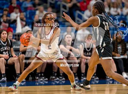 Thumbnail 1 in Clark vs Coppell (UIL 6A Basketball State Semifinal) photogallery.