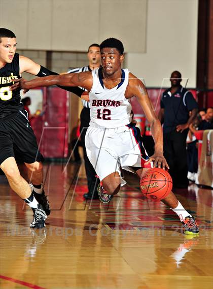 Thumbnail 3 in Bishop Montgomery vs. Pacific Hills (CIF SoCal Regional D4 Final) photogallery.