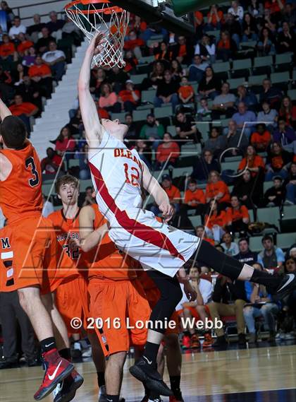 Thumbnail 3 in Olean vs. Marlboro (NYSPHSAA Class B Final) photogallery.