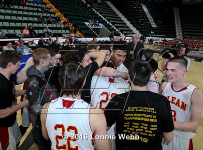 Thumbnail 3 in Olean vs. Marlboro (NYSPHSAA Class B Final) photogallery.