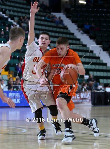 Thumbnail 2 in Olean vs. Marlboro (NYSPHSAA Class B Final) photogallery.
