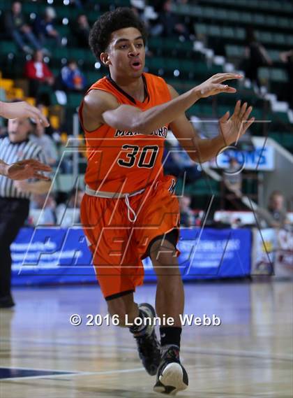 Thumbnail 2 in Olean vs. Marlboro (NYSPHSAA Class B Final) photogallery.
