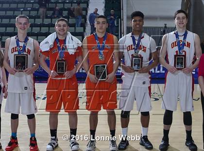 Thumbnail 3 in Olean vs. Marlboro (NYSPHSAA Class B Final) photogallery.