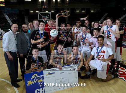 Thumbnail 3 in Olean vs. Marlboro (NYSPHSAA Class B Final) photogallery.