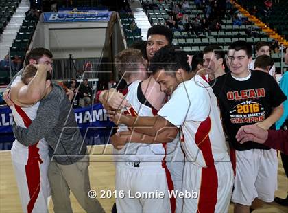 Thumbnail 1 in Olean vs. Marlboro (NYSPHSAA Class B Final) photogallery.