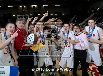 Thumbnail 3 in Olean vs. Marlboro (NYSPHSAA Class B Final) photogallery.