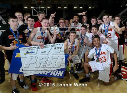 Thumbnail 2 in Olean vs. Marlboro (NYSPHSAA Class B Final) photogallery.