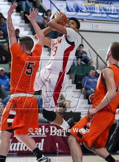 Thumbnail 1 in Olean vs. Marlboro (NYSPHSAA Class B Final) photogallery.