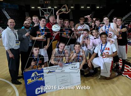 Thumbnail 2 in Olean vs. Marlboro (NYSPHSAA Class B Final) photogallery.