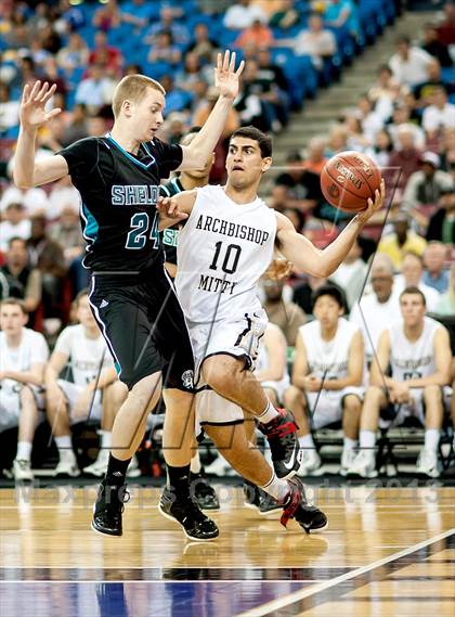 Thumbnail 2 in Archbishop Mitty vs. Sheldon (CIF NorCal Regional Open Division Final) photogallery.