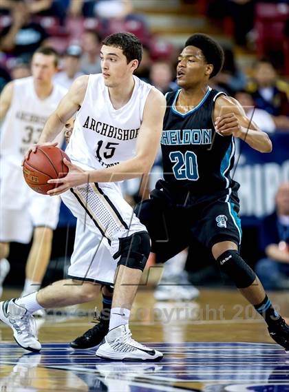 Thumbnail 2 in Archbishop Mitty vs. Sheldon (CIF NorCal Regional Open Division Final) photogallery.