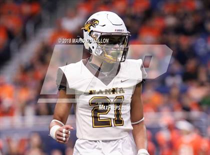 Thumbnail 3 in Hanna vs Brandeis (UIL 6A Region Playoff) photogallery.