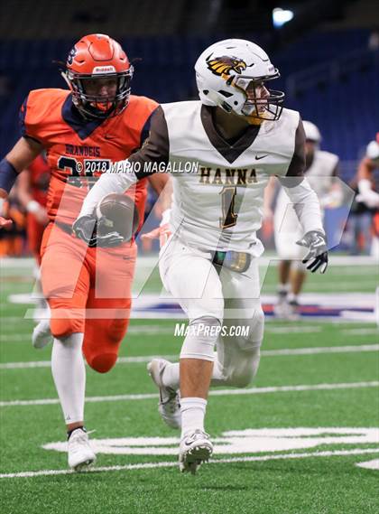 Thumbnail 3 in Hanna vs Brandeis (UIL 6A Region Playoff) photogallery.