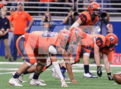 Thumbnail 2 in Hanna vs Brandeis (UIL 6A Region Playoff) photogallery.