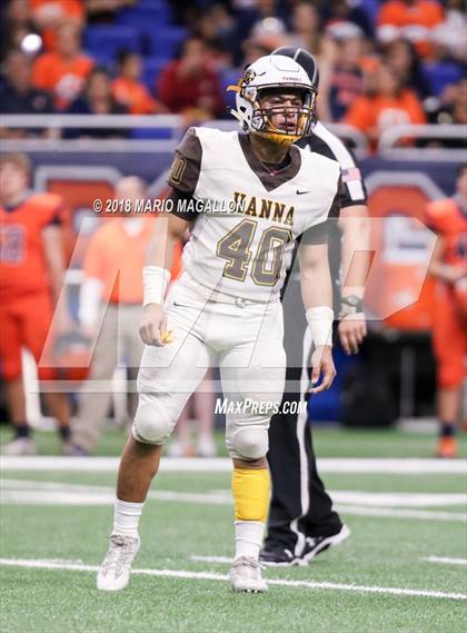 Thumbnail 2 in Hanna vs Brandeis (UIL 6A Region Playoff) photogallery.