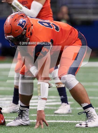 Thumbnail 3 in Hanna vs Brandeis (UIL 6A Region Playoff) photogallery.
