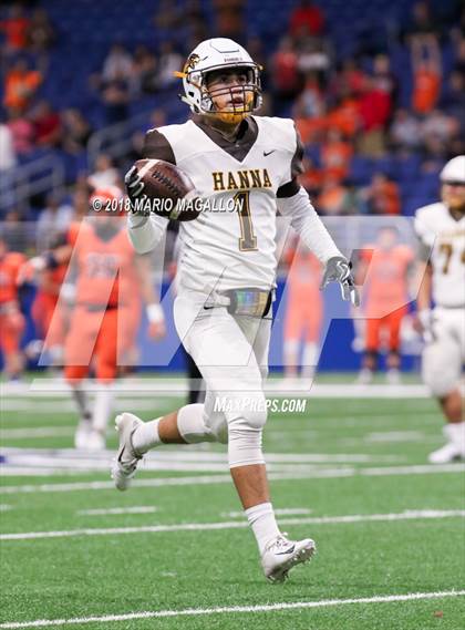 Thumbnail 1 in Hanna vs Brandeis (UIL 6A Region Playoff) photogallery.