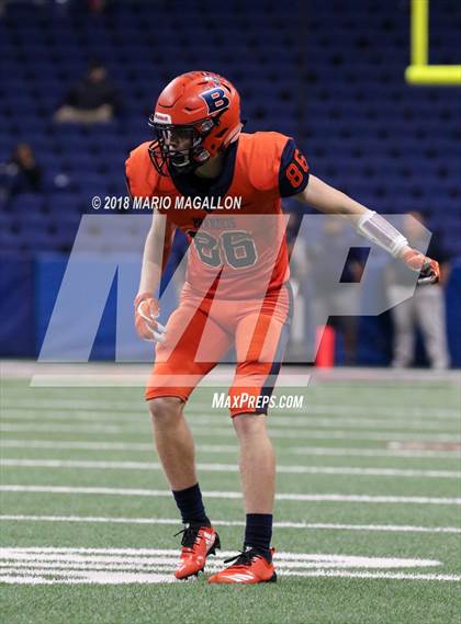 Thumbnail 1 in Hanna vs Brandeis (UIL 6A Region Playoff) photogallery.