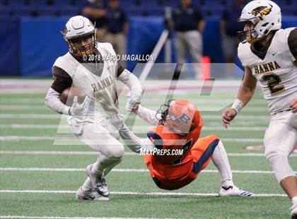 Thumbnail 2 in Hanna vs Brandeis (UIL 6A Region Playoff) photogallery.