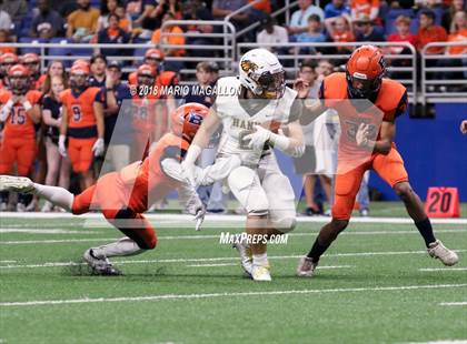 Thumbnail 1 in Hanna vs Brandeis (UIL 6A Region Playoff) photogallery.