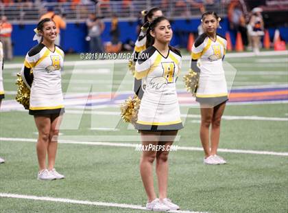 Thumbnail 1 in Hanna vs Brandeis (UIL 6A Region Playoff) photogallery.