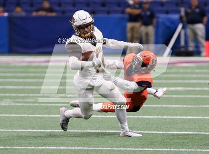 Thumbnail 1 in Hanna vs Brandeis (UIL 6A Region Playoff) photogallery.