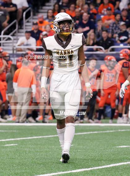 Thumbnail 1 in Hanna vs Brandeis (UIL 6A Region Playoff) photogallery.