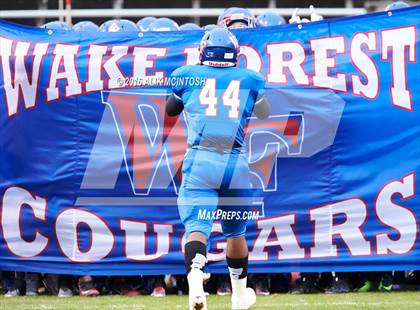 Thumbnail 3 in Wake Forest vs. Page (NCHSAA 4AA Final) photogallery.