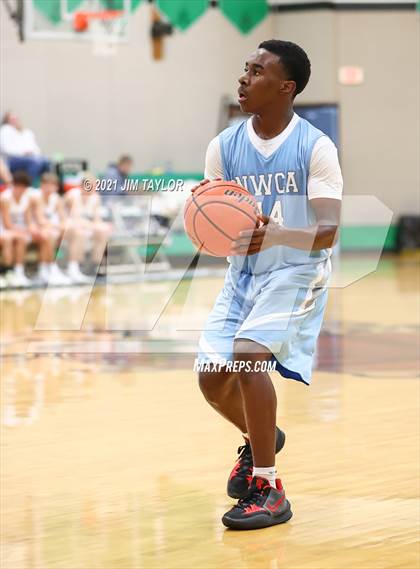 Thumbnail 1 in Huckabay vs New Way Christian Academy (Santo Tournament) photogallery.