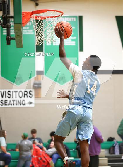Thumbnail 2 in Huckabay vs New Way Christian Academy (Santo Tournament) photogallery.