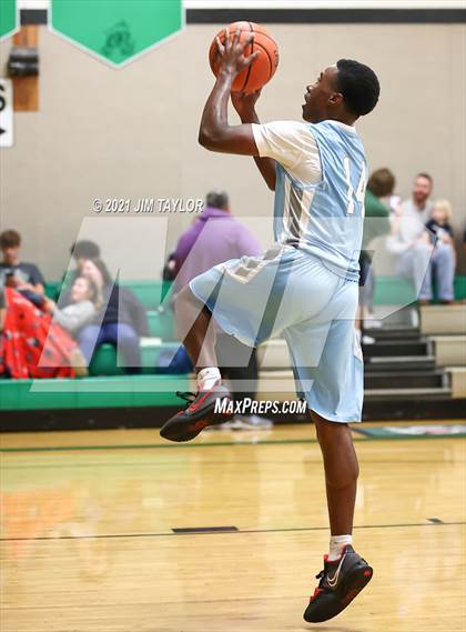 Thumbnail 3 in Huckabay vs New Way Christian Academy (Santo Tournament) photogallery.