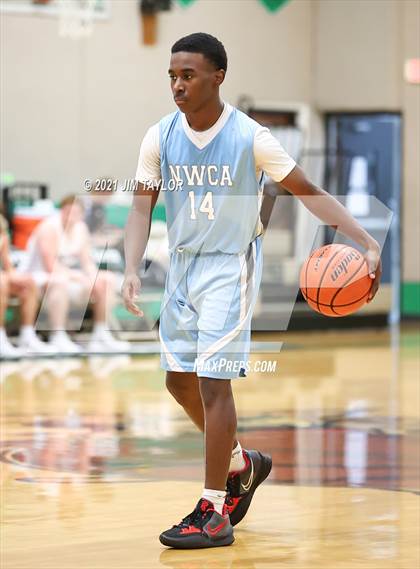 Thumbnail 1 in Huckabay vs New Way Christian Academy (Santo Tournament) photogallery.