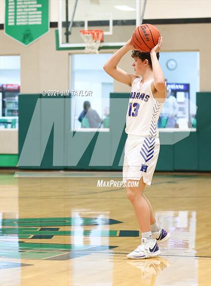 Thumbnail 3 in Huckabay vs New Way Christian Academy (Santo Tournament) photogallery.