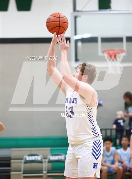 Thumbnail 2 in Huckabay vs New Way Christian Academy (Santo Tournament) photogallery.