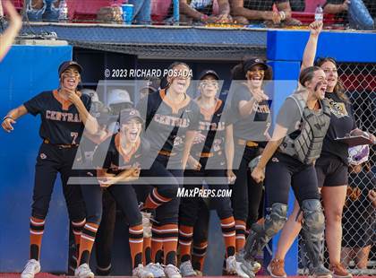 Thumbnail 1 in Bullard @ Central (CIF CS Softball Championships- Division 1) photogallery.