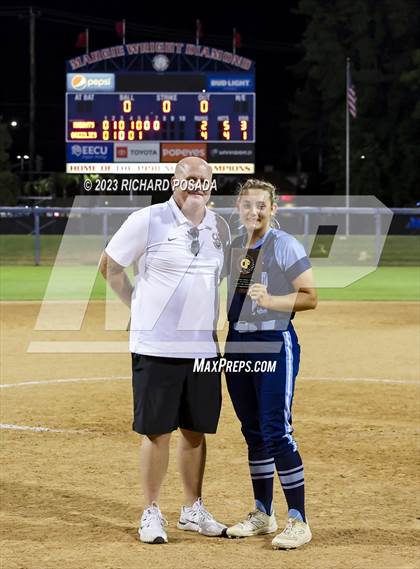 Thumbnail 2 in Bullard @ Central (CIF CS Softball Championships- Division 1) photogallery.